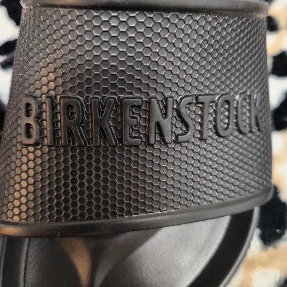 Birkenstock Black Slide Sandals - Picture 3 of 5